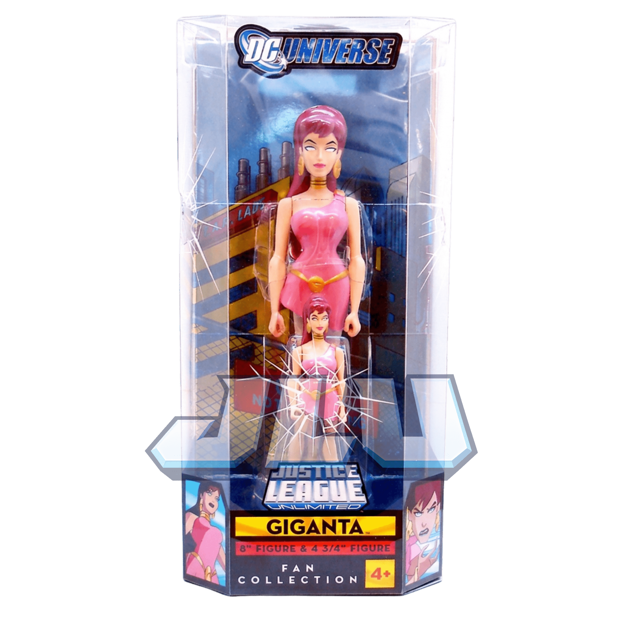 Mattel Justice League Unlimited Giganta SDCC exclusive set in packaging